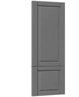 Kuchynské skrinky Čelo skrinky Luxeo F13-D60ZLN_D60RWN hampton dark grey
