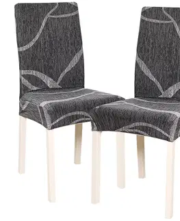 Doplnky do spálne 4Home Napínací poťah na stoličku Slate 45 - 50 cm, sada 2 ks