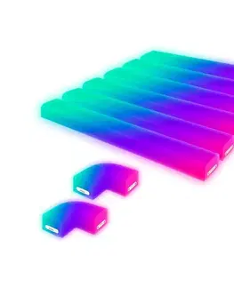 Svietidlá Brilo - LED RGBIC stmievateľná lišta Smart LED/24W/230V Wi-Fi Tuya 3790016