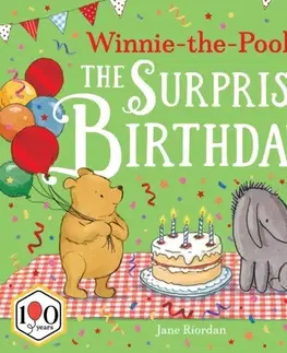 Leporelá, krabičky, puzzle knihy Winnie-the-Pooh The Surprise Birthday - Disney,Jane Riordan