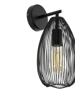 Svietidlá Eglo 49143 - Nástenné svietidlo CLEVEDON 1xE27/60W/230V 49143