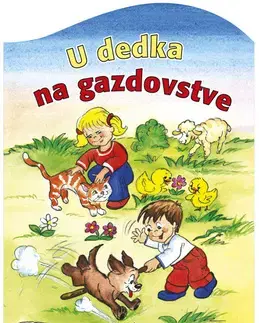 Leporelá, krabičky, puzzle knihy U dedka na gazdovstve