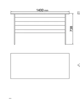 Pracovňa Office Furniture Set Vo15-W