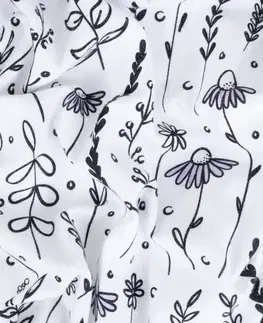 Dekoračné obliečky MKLozkoviny.sk Flanelová obliečka na vankúš 70 x 90 cm - Lily-  -