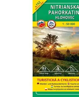 Turistika, skaly Nitrianska pahorkatina - Hlohovec TM 152