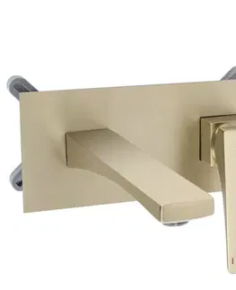 Kúpeľňové batérie REA - Podomietková vaňová batéria Joe Brush Gold REA-B3620