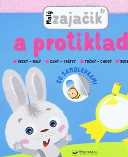 Príprava do školy, pracovné zošity Malý zajačik a protiklady