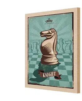 Obrazy Plátno maľba Vintage Chess I