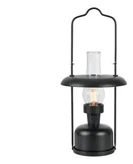 Záhradné lampy Markslöjd 108893-LED Stmievateľná nabíjacia lampa FANOS LED/2,5W/3,7V 4000 mAh IP44 čierna 108893
