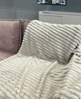 Ozdobné prikrývky Deka Laura 70x140 cm 7 béžová