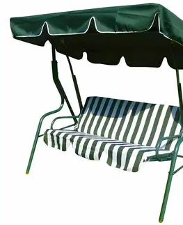 Záhradné hojdačky Happy Green Záhradná hojdačka Stripy II