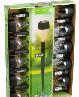 Záhradné lampy Kinekus Lampa solárna sada 10 ks