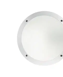 Svietidlá Ideal Lux - Vonkajšie stropné svietidlo 1xE27/23W/230V biela