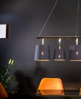 Osvetlenie Závesná lampa LANSING Dekorhome