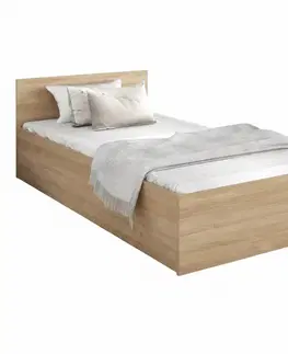 Postele Elvisia Posteľ DESA s roštom | 90 x 200 cm Farba: dub sonoma