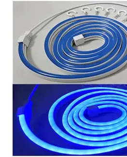 LED osvetlenie  LED Flexibilný pásik NEON LED/5V USB 1,8 m modrá 008 0001133