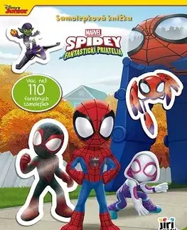 Nalepovačky, vystrihovačky, skladačky Samolepková knižka - Spidey