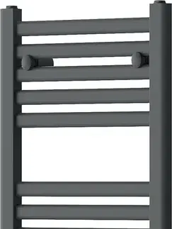 Radiátory do kúpeľne MEXEN - Hades vykurovací rebrík/radiátor 800 x 400 mm, 315 W, antracit W104-0800-400-00-66