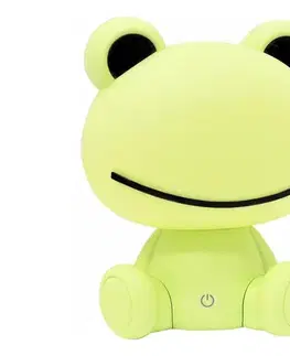 Lampy  LED Stmievateľná detská dotyková lampa FROG LED/2,5W/3,7V 1200 mAh 327222
