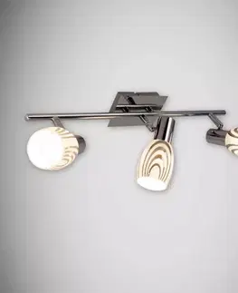 Lampy do obývačky Lampa HL 792N  chróm LS3