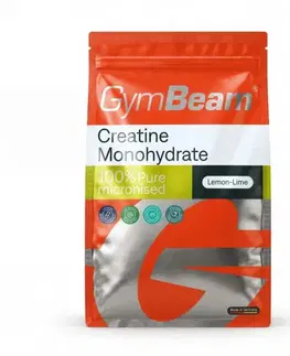 Kreatín Monohydrát GymBeam 100 % Kreatín monohydrát citrón limetka