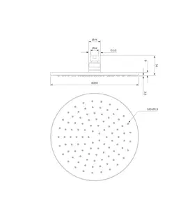 Sprchy a sprchové panely Omnires WG125CGLB