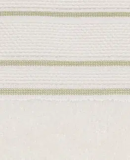 Uteráky Uterák Gunnar 70x140cm bielo zelený