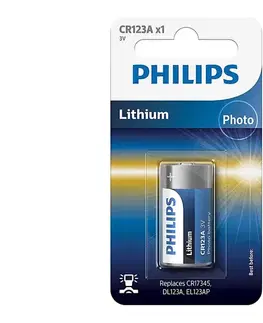Predlžovacie káble Philips CR123A/01B - Lithiová batéria CR123A MINICELLS 3V 1600mAh Phil-CR123A/01B