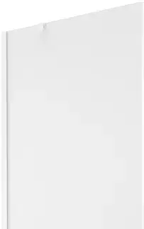 Sprchové dvere MEXEN/S - Next vaňová zástena FIX 80 x 150, mrazené sklo, biela 895-080-000-00-30-20