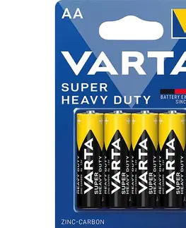 Predlžovacie káble Varta 2006 - 4 ks Zinkovo-uhlíková batéria SUPER HEAVY DUTY AA 1,5V 2006101414