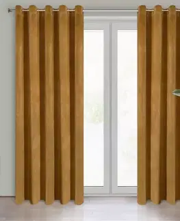 Závesy do spálne Záves VILLA 140X250 na priechodkách 10 366816
