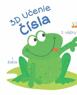 3D, magnetické, priestorové knihy 3D Učenie Čísla