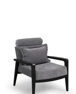 Kreslá Kreslo ušiak Apollo - Grey