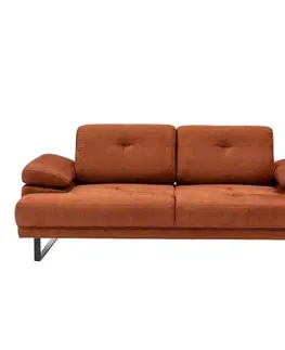 Pohovky a gauče Dvojmiestna rozkladacia pohovka Mustang - Orange