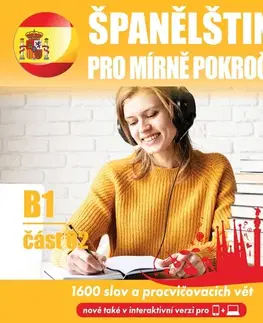Jazykové učebnice - ostatné Audioacademyeu Španělština pro mírně pokročilé B1 – část 2