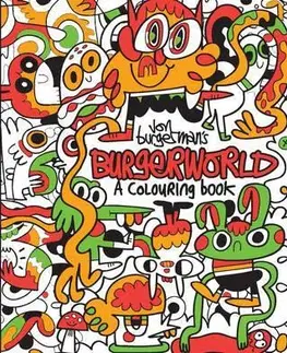 Maľovanky pre dospelých Jon Burgerman's Burgerworld