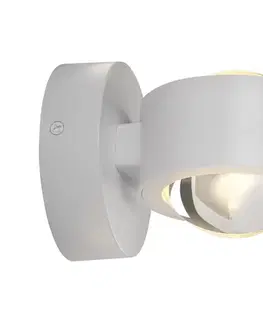 Svietidlá Schöner Wohnen 19331-16 - LED nástenné svietidlo CHIA 2×LED/2 W/230 V biela 19331-16