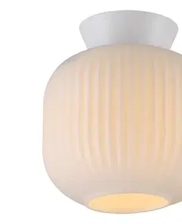 Svietidlá Schöner Wohnen 13574-16 - Stropné svietidlo NAMI 1xE27/25W/230V, priemer 20 cm, biele 13574-16