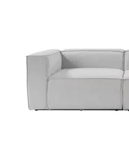 Pohovky a gauče Dvojmiestna pohovka Fora 2 Seater - Light Grey