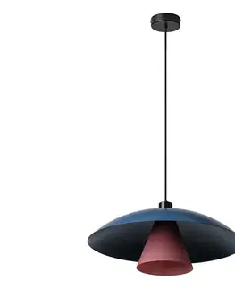 Svietidlá Osram - Závesné svietidlo na lanku DECOR FLYING MUSHROOM 1xE27/25W/230V pr. 50 cm modré 4058075846920