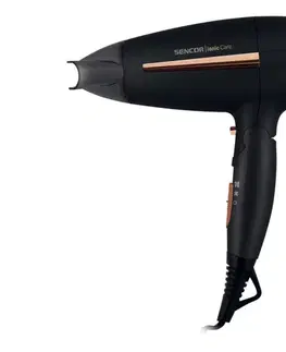 Predlžovacie káble Sencor - Fén 2000W/230V čierna/zlatá 41012455