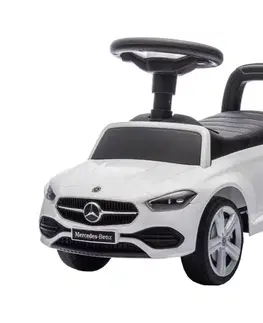 Odrážadlá Buddy Toys Odrážadlo Mercedes C-Class 2xAA biela 57003106