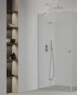 Sprchovacie kúty MEXEN/S - ROMA sprchovací kút 105x80, transparent, chróm 854-105-080-01-00
