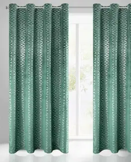 Závesy do spálne Záves MOLY 140X250 na priechodkách 372918