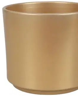 Záhrada Obal 994 12cm perlovo zlatý