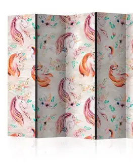 Paravány Paraván Pastel Unicorns Dekorhome