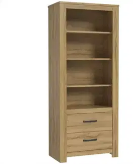 Vitríny a regály do obývačky Regál Havanna HVNR712-D67
