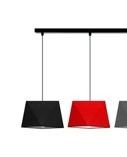 Svietidlá  Luster na lanku DIAMENT 3xE27/60W/230V 0316