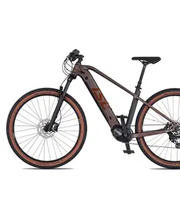 Elektrobicykle inSPORTline ISL Tachion EVO 835 Wh 29" - model 2026 Deep Coffee - L (19", 165-180 cm)