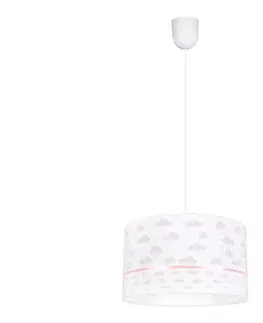 Svietidlá  Detský luster PIKKI 1xE27/60W/230V ružová 0543